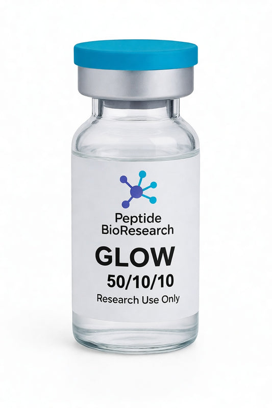GLOW GHK-CU 50mg/TB-500 10mg/BPC-157 10mg